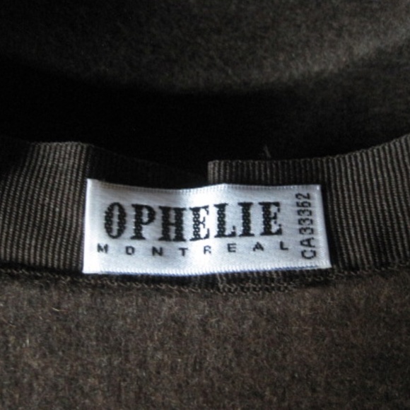 Ophelie Wool Felt Cloche Hat - Picture 5 of 7